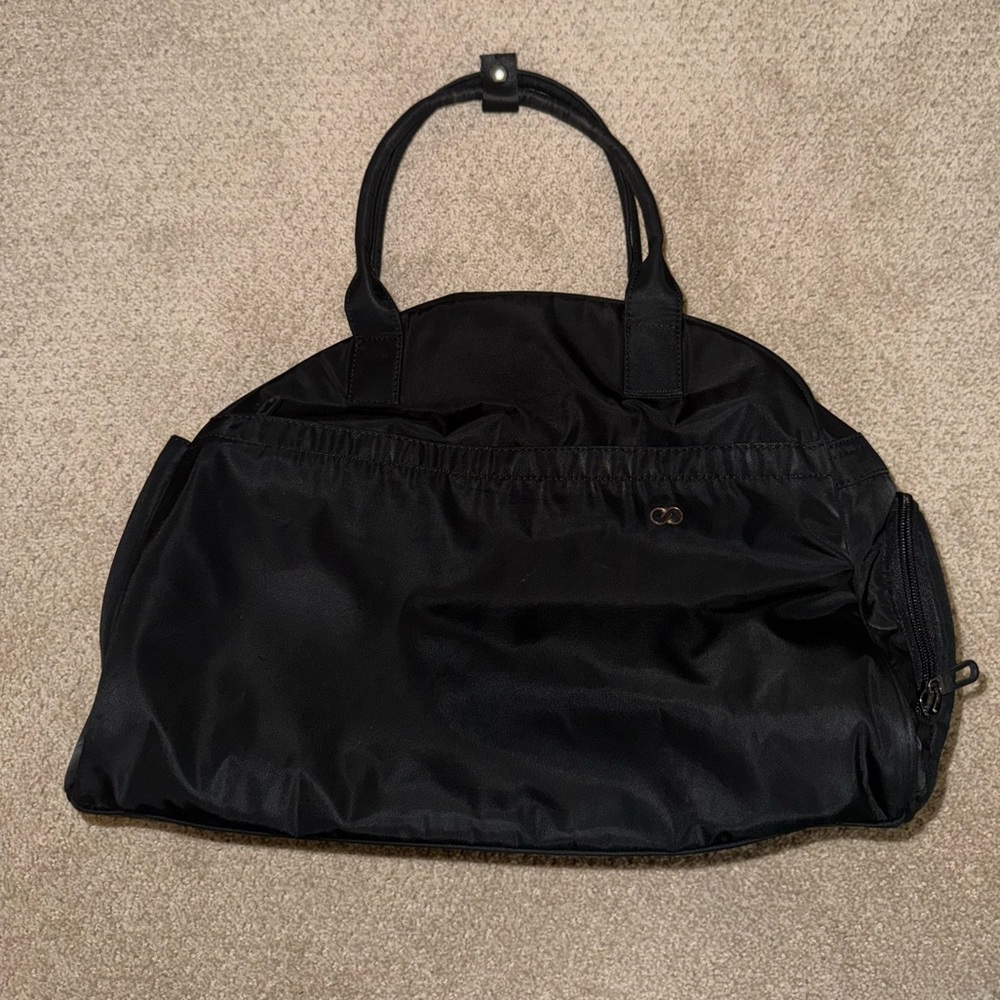 Calia Black Nylon Tote Bag